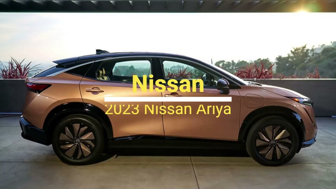 2023 Nissan Ariya AllNew Electric Crossover SUV YouTube