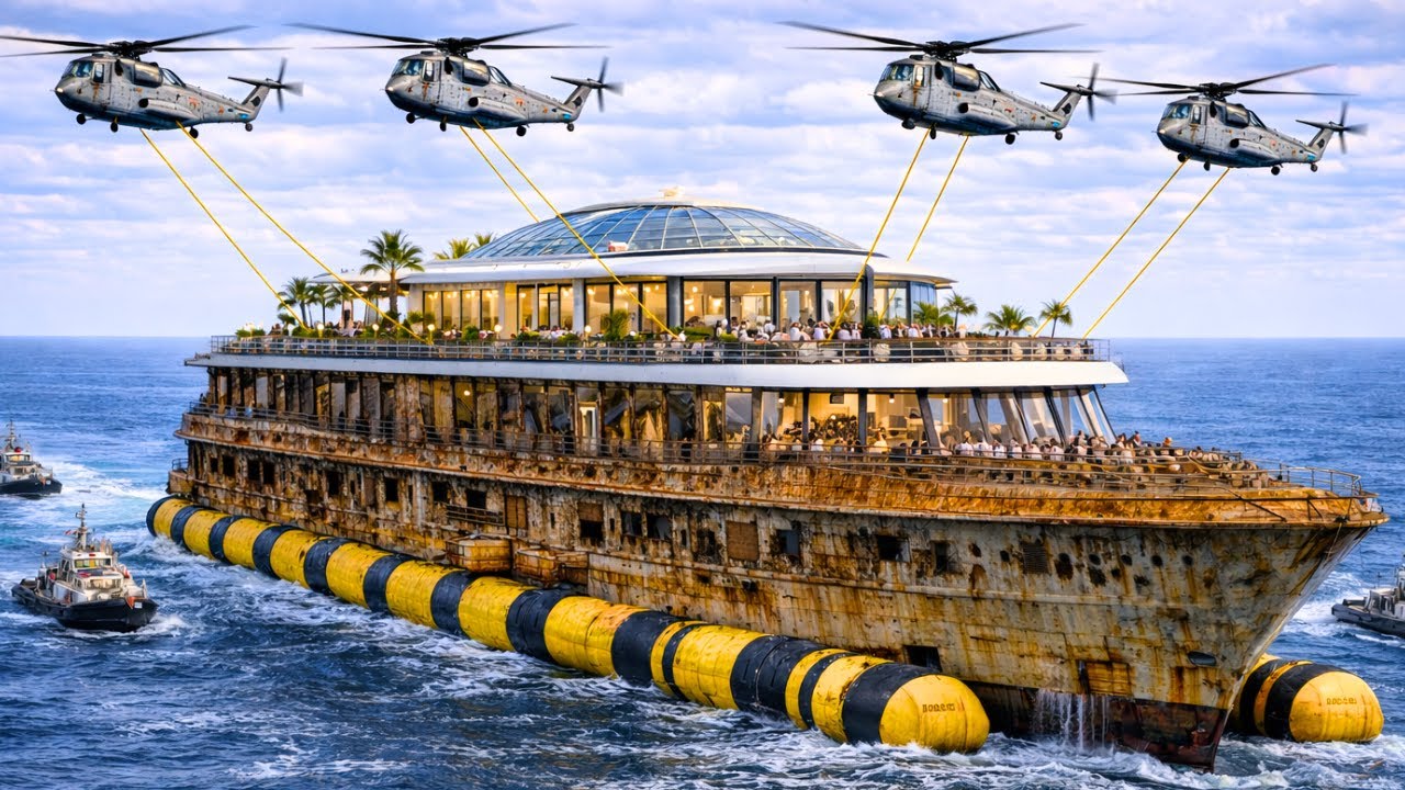 I Bought a Sunken Cruise Ship for $2,500 and Turned It Into a Luxury Restaurant