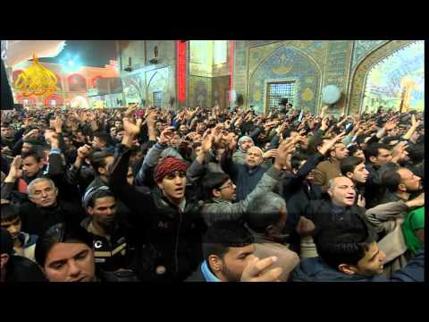 مجلس موكب النجف الاشرف استشهاد الزهراء ع الرادود باسم الكربلائي محروسة النجف حامي الحمه بية