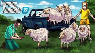 ВЫ БЫЛИ ПРАВЫ, ОВЦЫ - ЭТО ТОП! НОВЫЙ БИЗНЕС В FARMING SIMULATOR 22