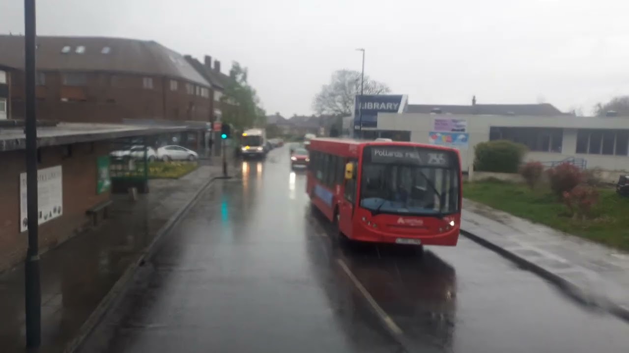 Full Journey on the Route 152 - Pollards Hill - New Malden/The Fountain Roundabout. WHV28, LJ61NVP