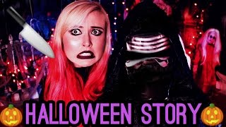 GIRL IN THE MASK! | SCARY HALLOWEEN STORY!