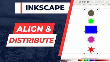 Inkscape Basics: How to Align and Distribute Objects
