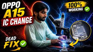How to replace Oppo A15 ic full tutorial | AMIR TECH USA