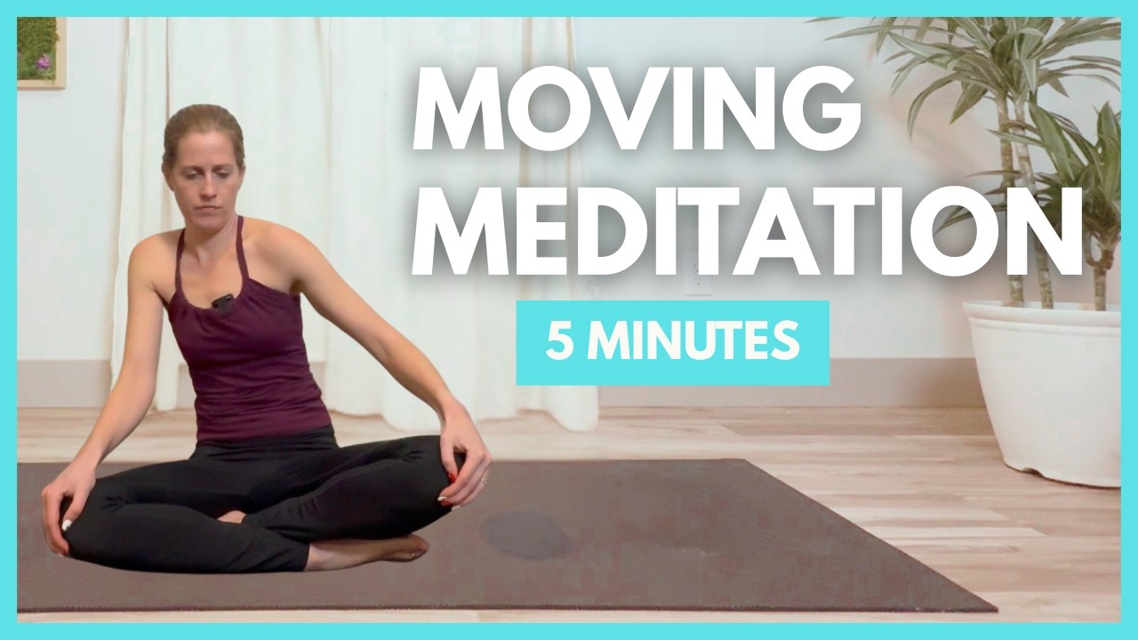 Gentle Moving Meditation | 5 Minutes for an Overactive Mind