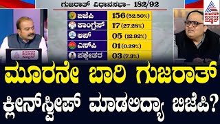 ಮೂರನೇ ಬಾರಿ ಗುಜರಾತ್‌ ಕ್ಲೀನ್‌ಸ್ವೀಪ್‌ ಮಾಡಲಿದ್ಯಾ ಬಿಜೆಪಿ? | Satta Bazar Result 2024 | News Discussion