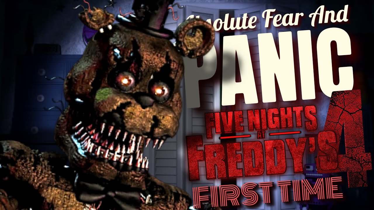 🩸 I Wasn’t Ready for FNAF 4… LIVE (First Time)
