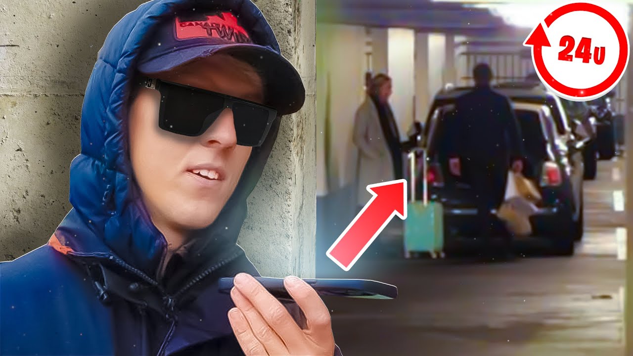 24 UUR MIJN ZUS EN HAAR VRIEND STALKEN! 😱