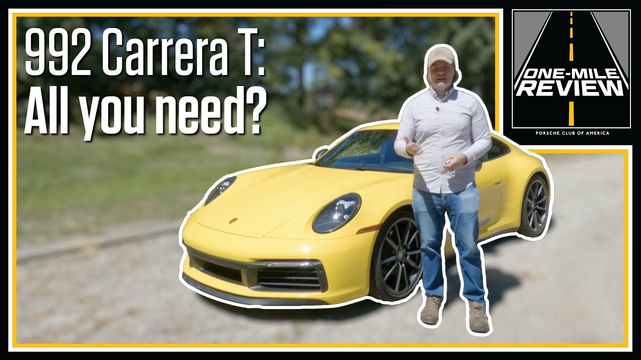 2023 Porsche 911 Carrera T Review: The Endangered Sports Car Worth
