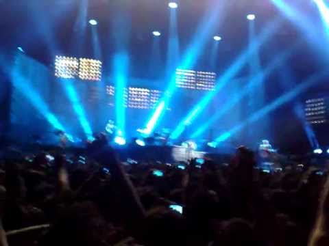 Rammstein Flake Haifisch Tour 2011 Palacio de Los Deportes Mexico 26 de marzo