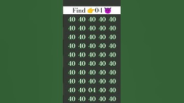 Find odd number #paheliyangk #excel #find #ढूंढो #gkquestion #education #quiz #challenge  #facts