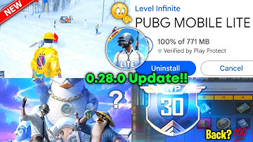 😱Pubg Lite New 0.28.0 Winnerpass🤯 Winter Update 2025 | Pubg Mobile Lite 0.28.0 Back! Update 2025 🔥