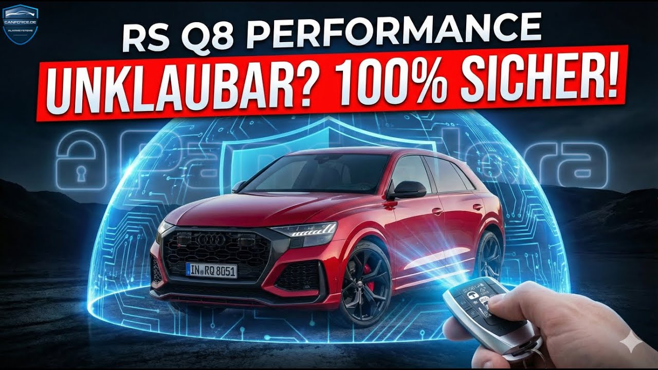 AUDI RS Q8 PERFORMANCE: Diebstahlschutz auf neuem Level mit Pandora Elite V3