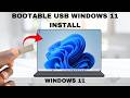 How To Install Windows 11 From Bootable USB Flash Drive (Set Up as New PC)