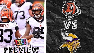 Minnesota Vikings vs Cincinnati Bengals Week 1 NFL Preview