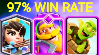 97% WIN RATE WITH BEST LOG BAIT DECK