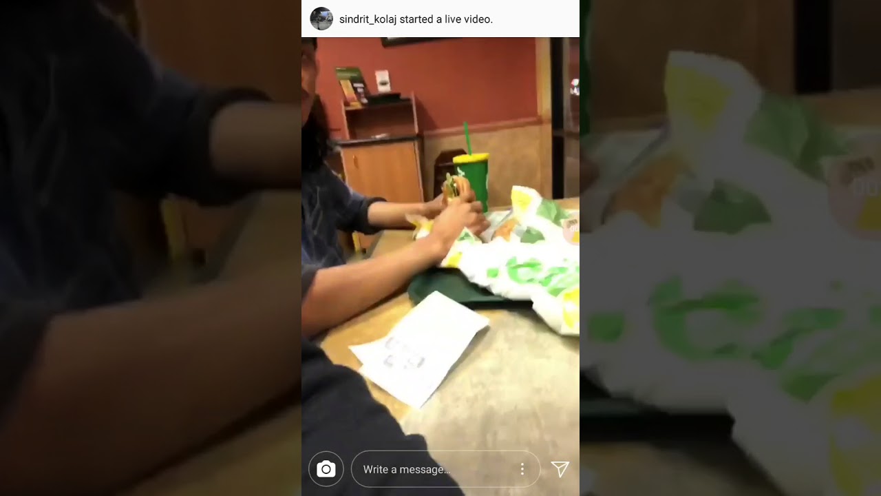 Boonk Smoking Weed In Subway .
