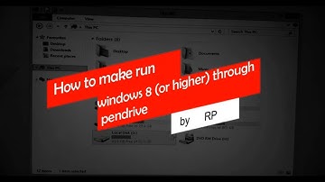 HOW TO RUN WINDOWS OS 8,8.1 USING USB 2017