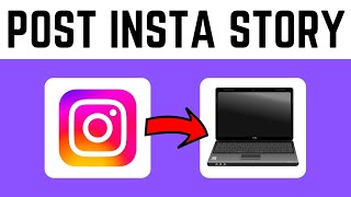 How To Post Instagram Story From Laptop/PC (EASY METHOD)