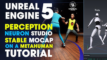 Unreal Engine 5 ~ How to Stream STABLE Perception Neuron Studio Suit Mocap Data to a MetaHuman in UE