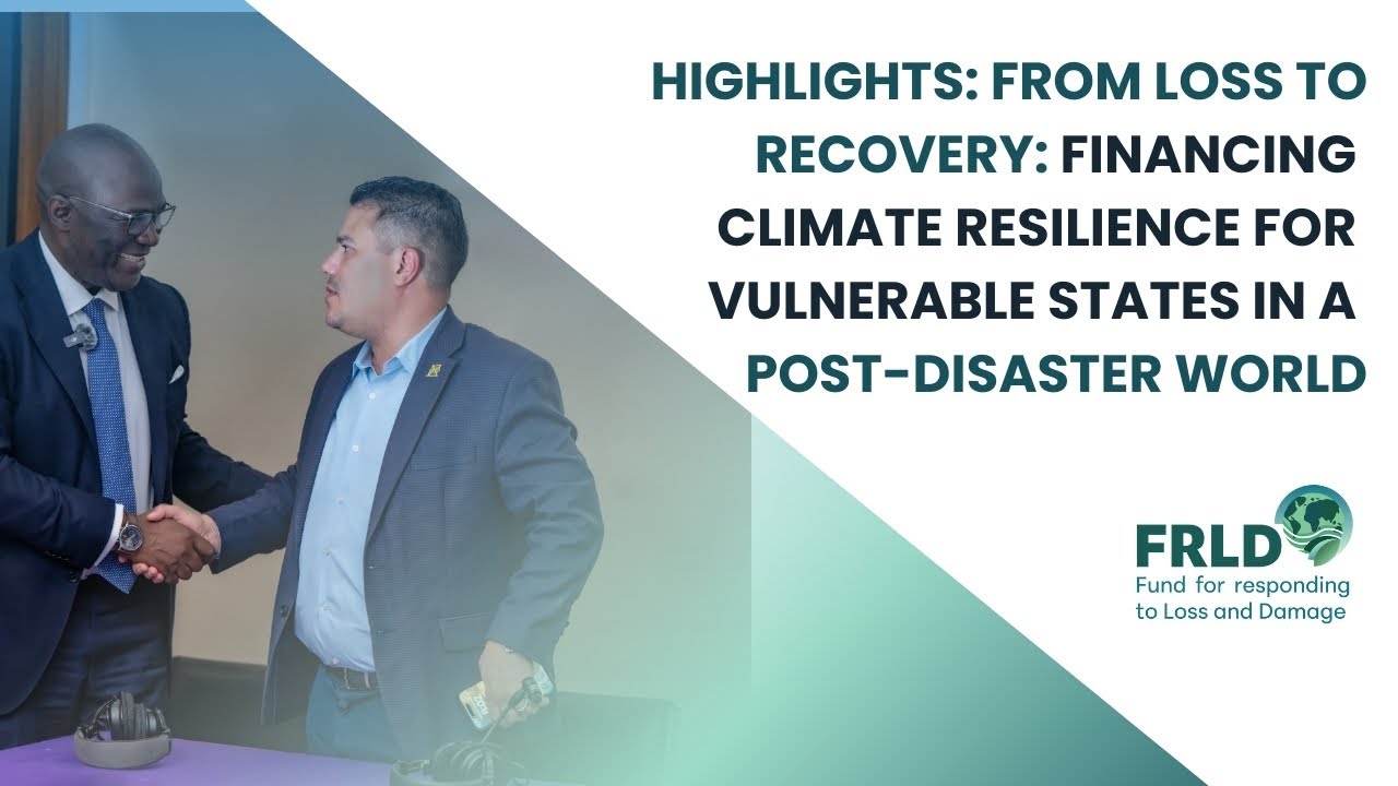 From Loss to Recovery: Financing Climate Resilience for Vulnerable ...