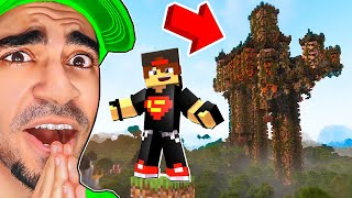 ماين كرافت : اكتشاف اكبر قلعة في تاريخ ماينكرافت 🔥😨 - 4# Better Minecraft