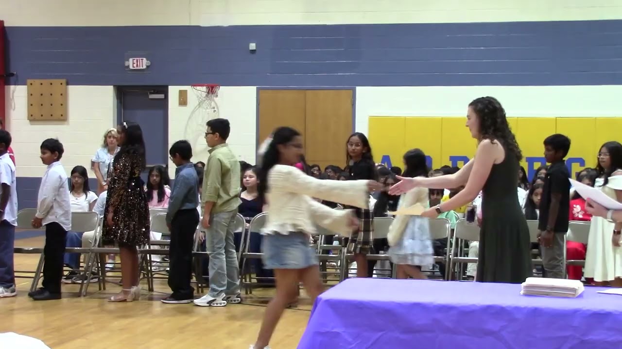 2026 Applegarth Moving Up Ceremony