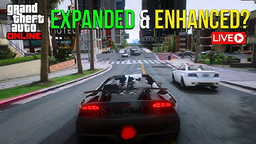 🔴 GTA EXPANDED AND ENHANCED ON PS5 LAUNCH STREAM! (First Look)
