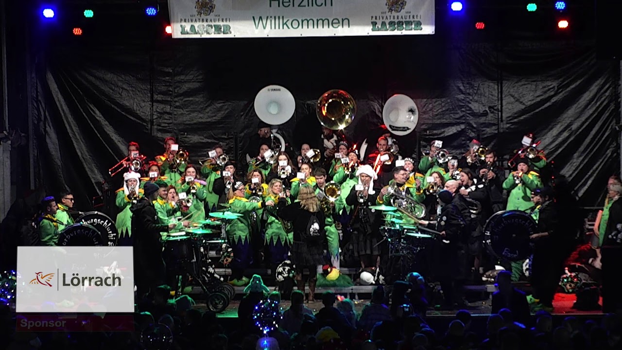 GUGGE EXPLOSION LÖRRACH 2020 - Horburgschlurbi Basel