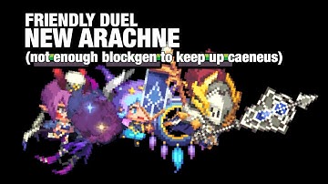 Crusaders Quest - Friendly Duel with new Arachne