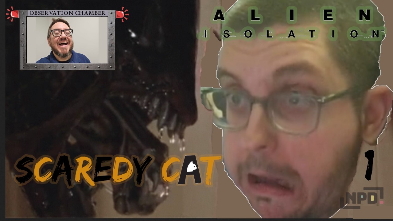 Watch a Scaredy Cat Play Alien Isolation for the first time! w/@omgzus & @Golden_Spider666 Pt. 1