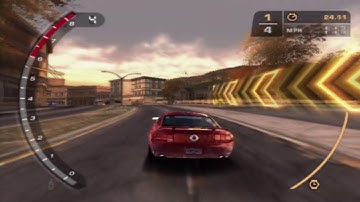 Need for Speed: Most Wanted Gameplay Walkthrough - Ford Mustang GT Drag Test Drive