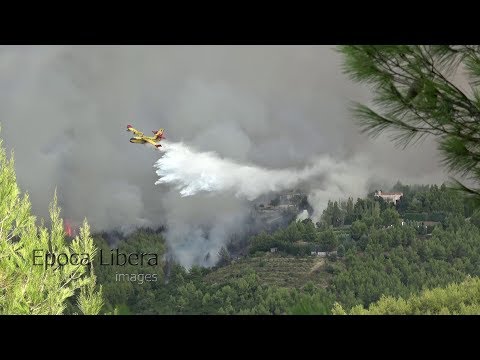 Μαίνεται η πύρινη