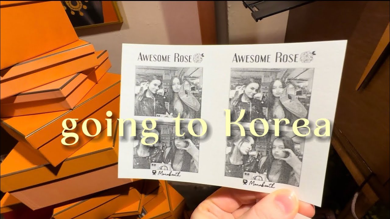 Влог как мы летим в Корею