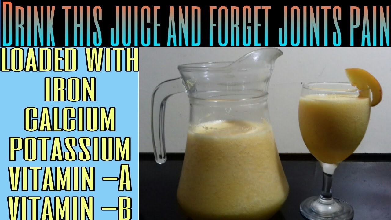 Drink this juice and muscles pain YouTube