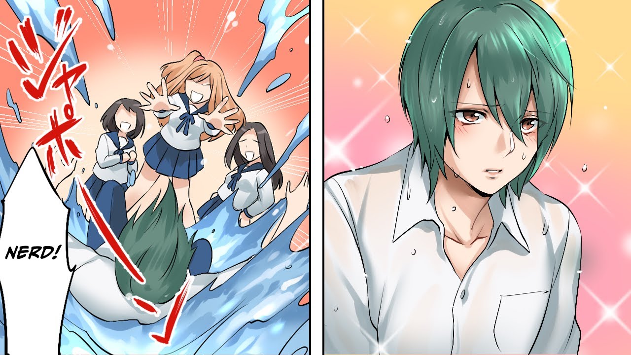 These girls pushed me into a pond… [Manga Dub]