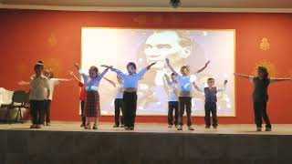 Video thumbnail of "Sar sar sararak yaptım | İlköğretim haftası gösterimiz | 1.sınıf dans gösterisi"