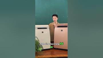 Review máy lọc không khí sharp ki-hx75 ki-gx75
