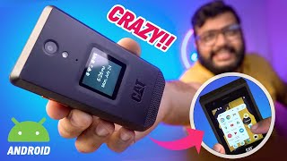 This ₹7999 RUGGED Android Flip Phone is CRAZY!!   CAT S22 Flip
