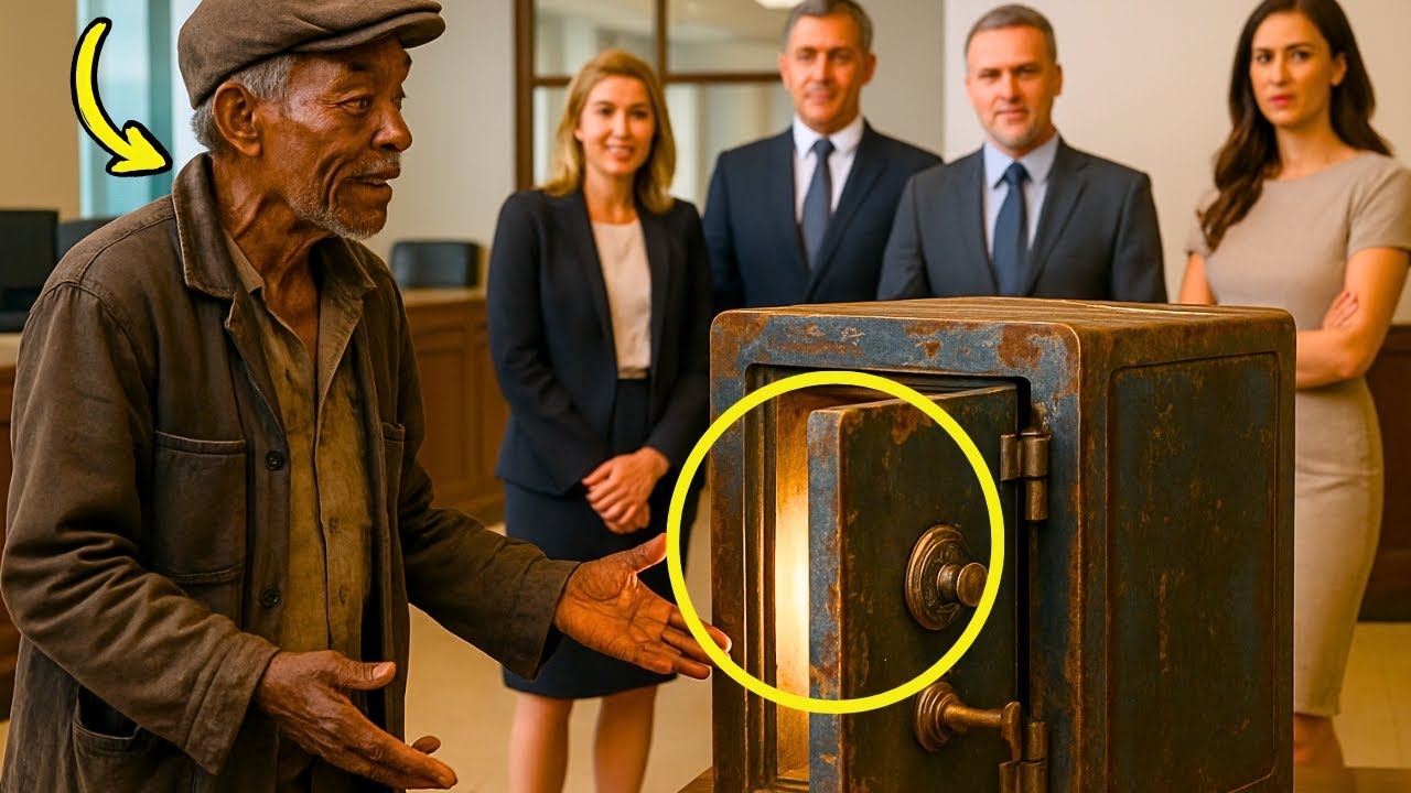 EMPLEADOS DEL BANCO SE BURLARON DE LA CAJA VIEJA… PERO LO QUE EL ANCIANO MOSTRÓ LOS SORPRENDIÓ