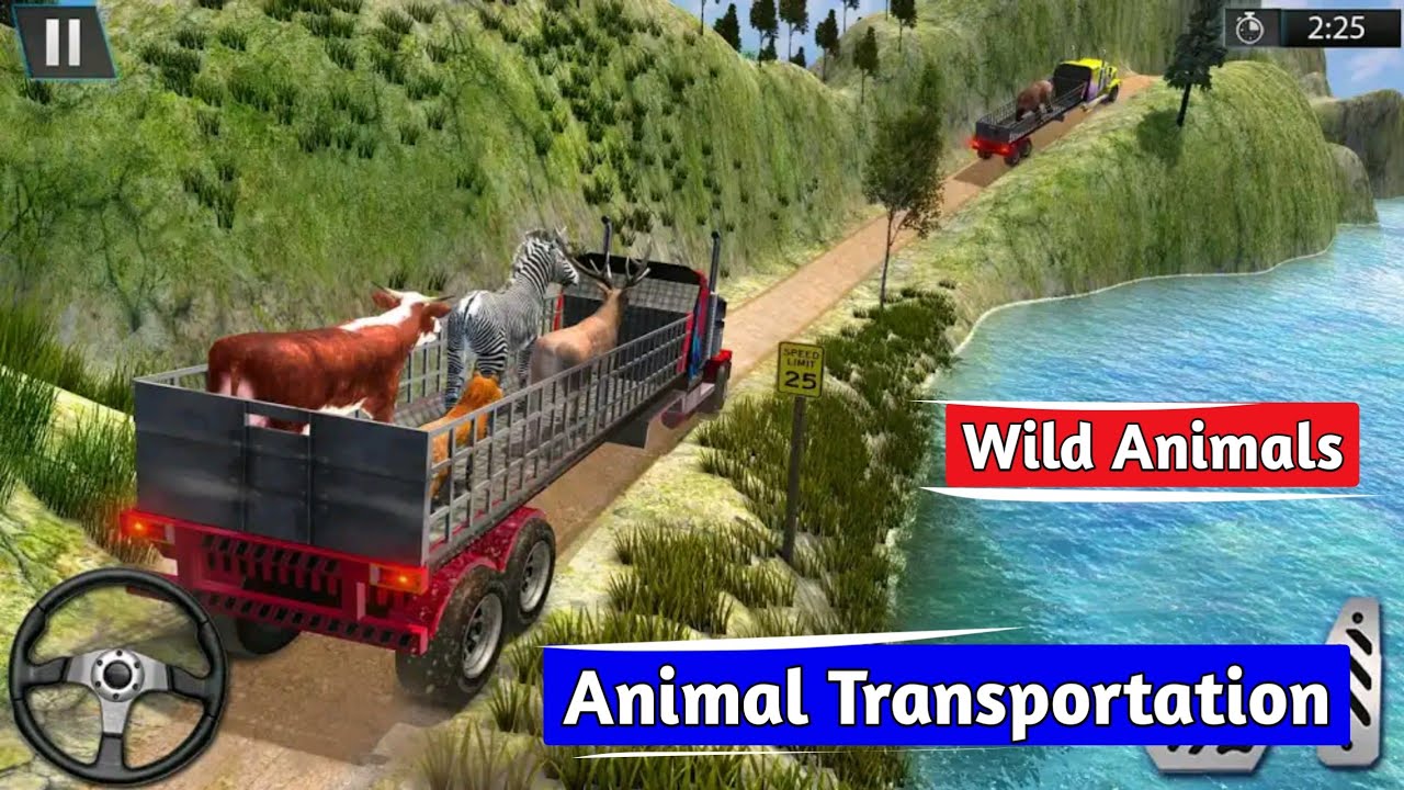 Wild Animals Transporter || Animal Transport Truck || Games || Android Games