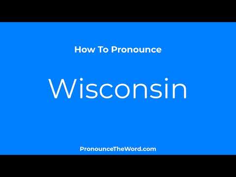 Video: Hoe Word Ik Een Wisconsinite?