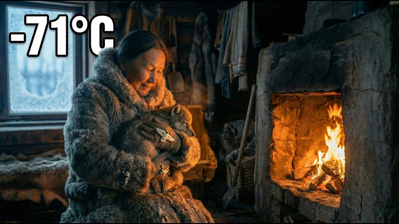 ❄️🐺 Wild Wolf Brought Her Dying Pup to a 75 Year Old Woman at  71°C