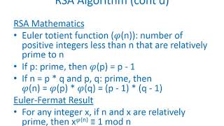CIT 2563 Crypto Course Lecture 13 Fall 2017 RSA Recording