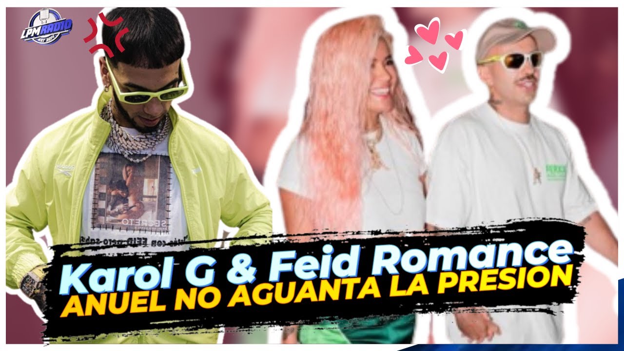 Anuel AA reaccionó a las fotos de Karol G y Feid en Miami