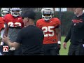 Oklahoma State’s spring football practice on Wednesday, April 1.