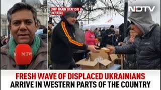 Russia-Ukraine War: Displaced Ukrainians' 20-Hour Train Journey To Escape War Zones