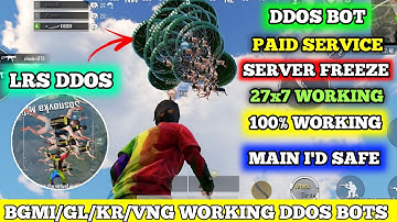 BGMI 4.1 SERVER HACK  FREE BOT | BGMI PUBG 4.1 DDOS HACK |