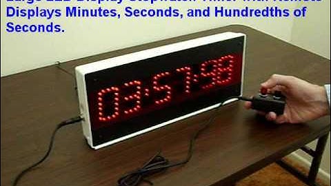 LED Large Display Stopwatch