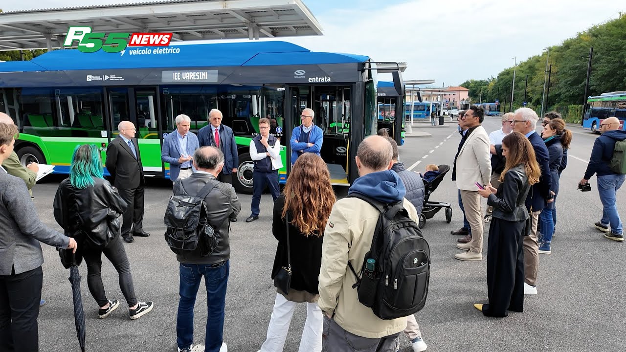 Varese - Nove bus elettrici, la Città Giardino è green